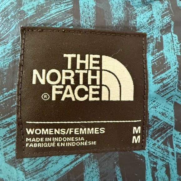 The North Face Goose Down Jacket Womens Medium Blue Puffer Insulated DryVent - Picture 3 of 11